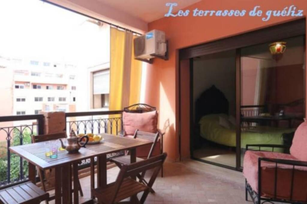 Les Terrasses De Gueliz Apartment Marrakesh Luaran gambar